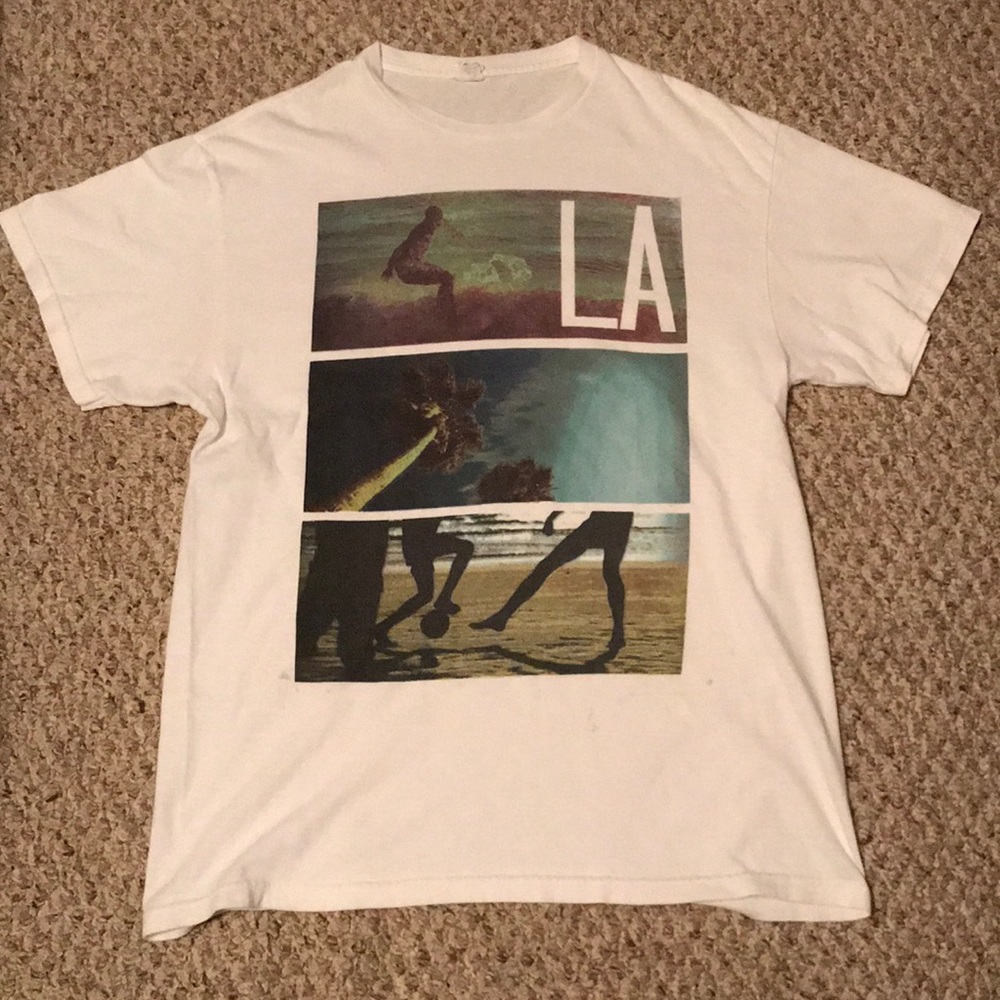 Men’s “LA” Logo Tee